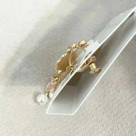 Sanrio Earrings Enamel Hello Kitty Earrings Japan Limited - Picture 6 of 9